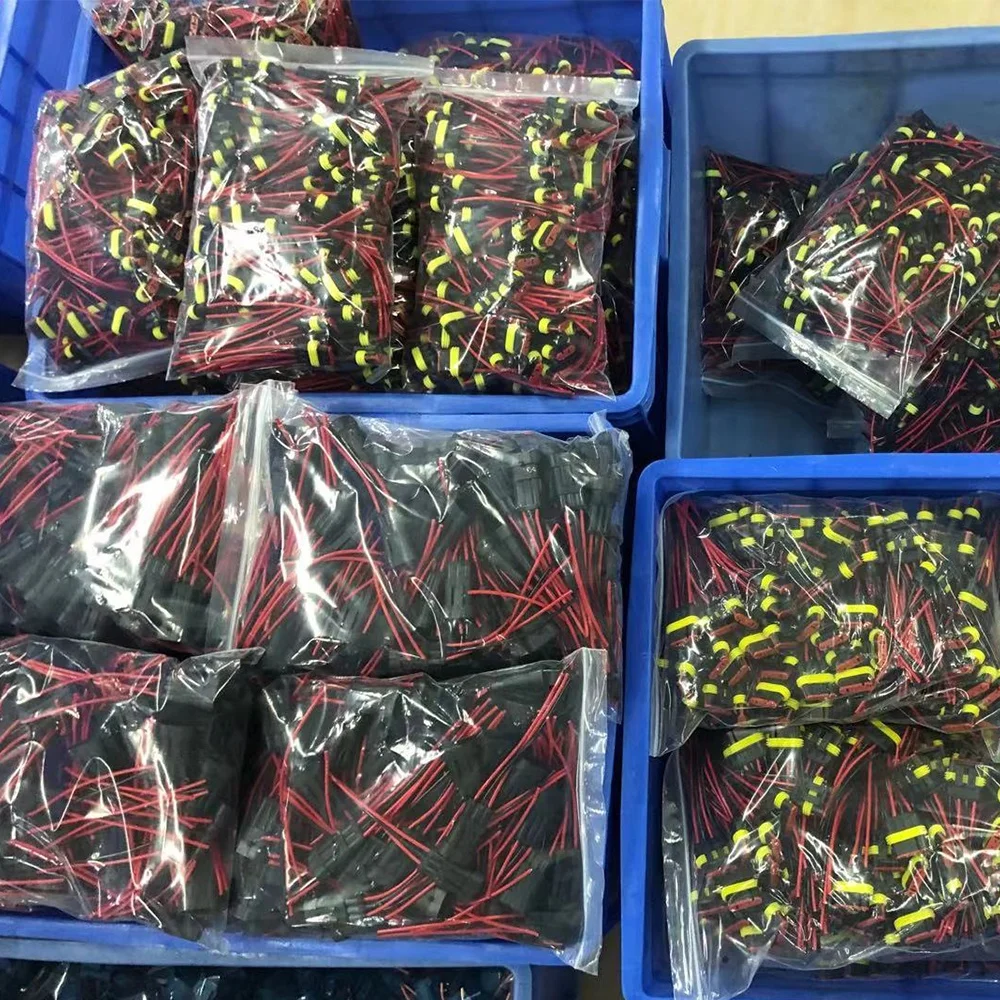 Car Waterproof Male Female 1.5 Tyco Amp Connector 1 2 3 4 5 6 Pin Wire Automotive Electrical Connector auto wire harness