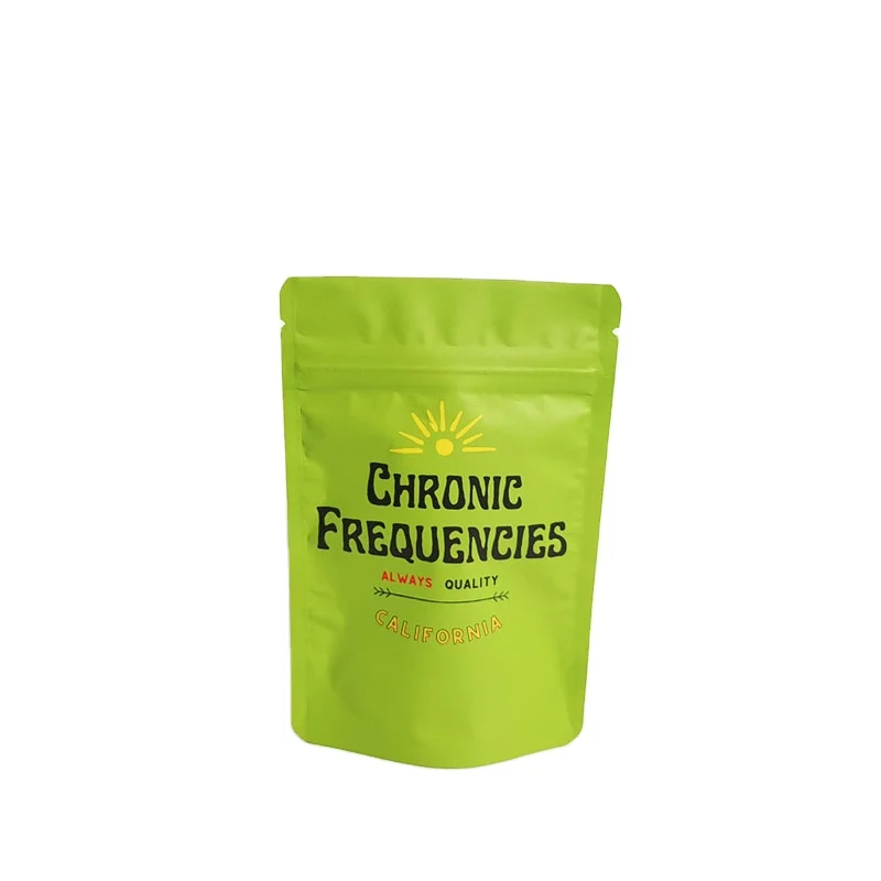 Heat Sealable Customized Logo Package Plastic Bag Zip Lock Tstrong Pack Mylar Mylar Bags 3.5gram