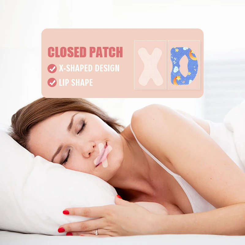 Private labels sleep strips improves sleep relieves snoring mouth tape mouth tape x shape transparent sleep strips,mouth tape