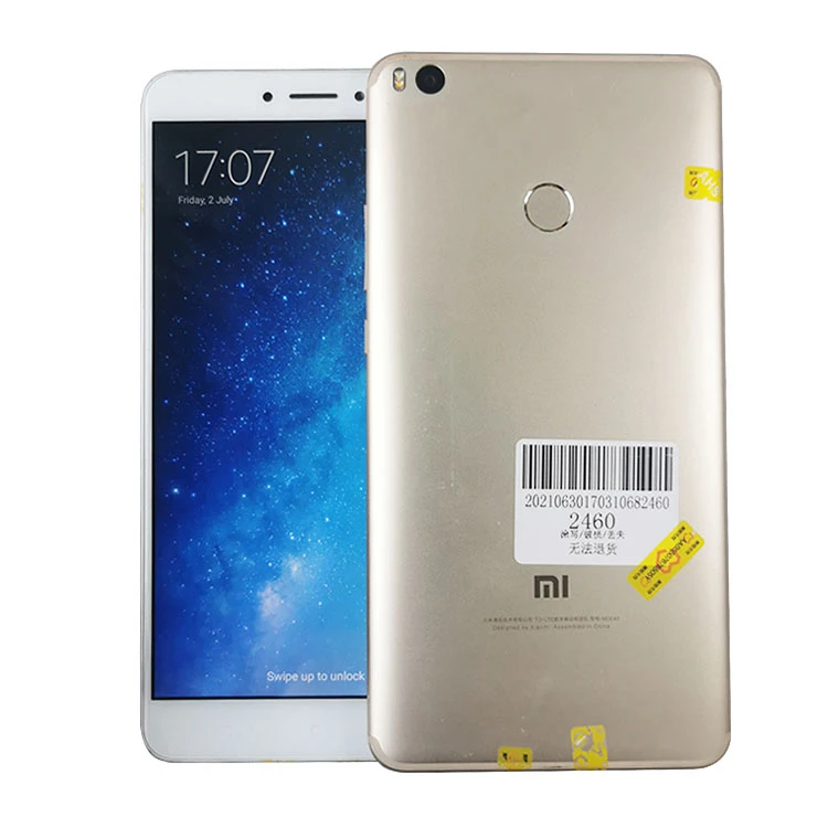 high quality 100% original global version  for Xiao mi Max 2 unlocked phone Used mobile phones Wholesale