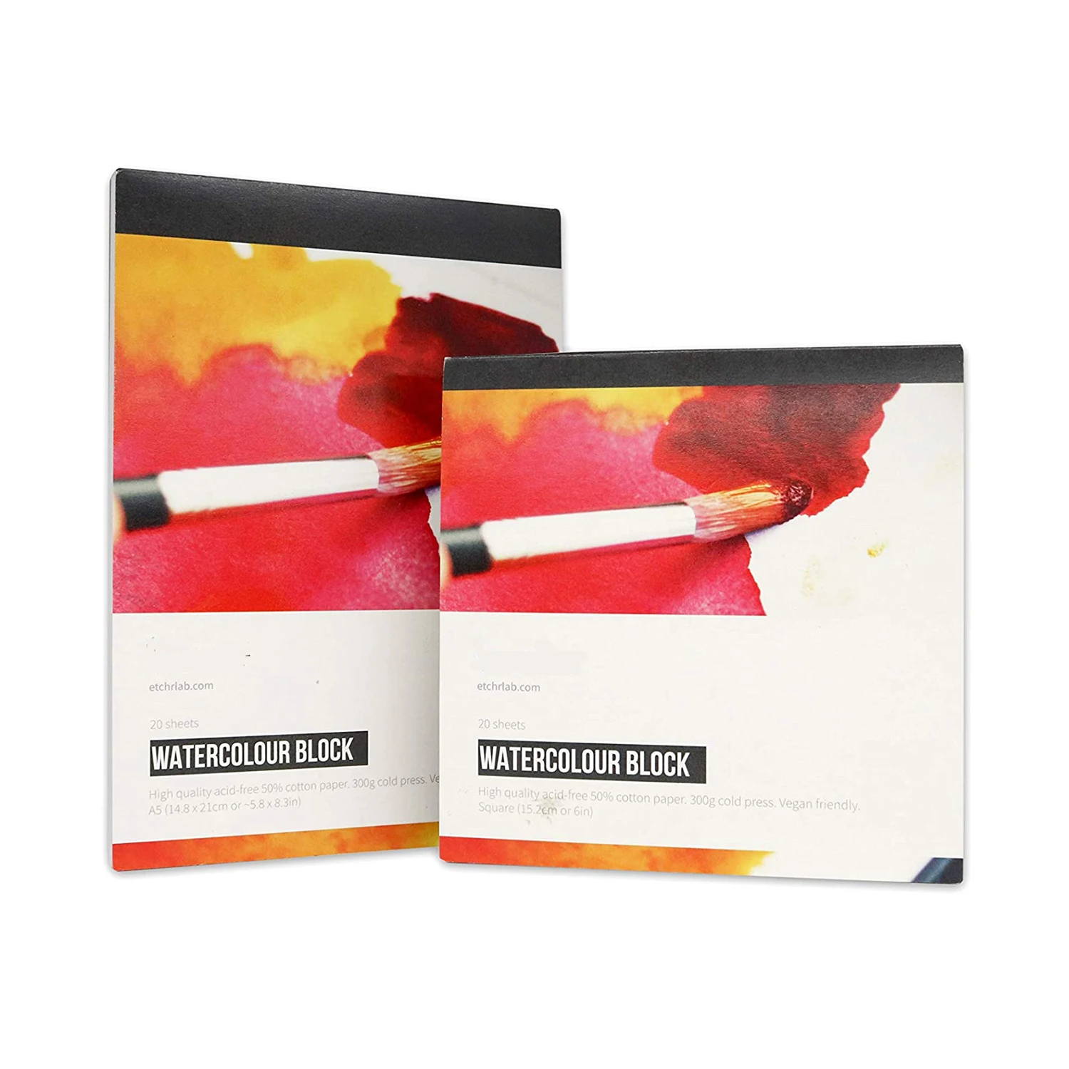 Watercolour painting 16K 32k A5 full size 300gsm 190gsm 200gsm acid free watercolor painting Paper pad