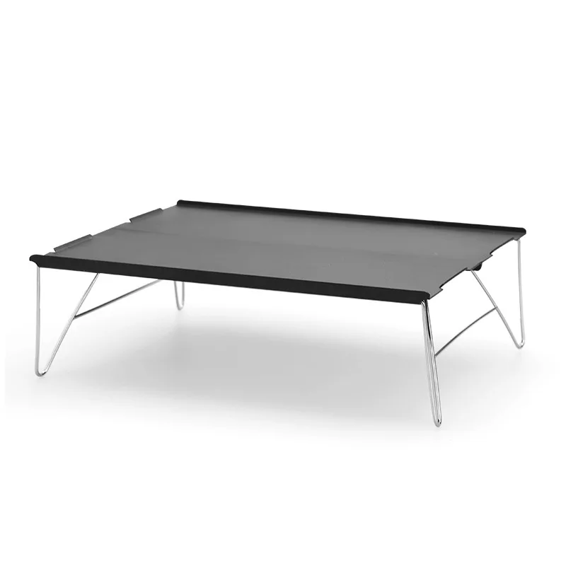 Outdoor Camping Ultralight Portable Aluminum Alloy Mini Folding Picnic Table