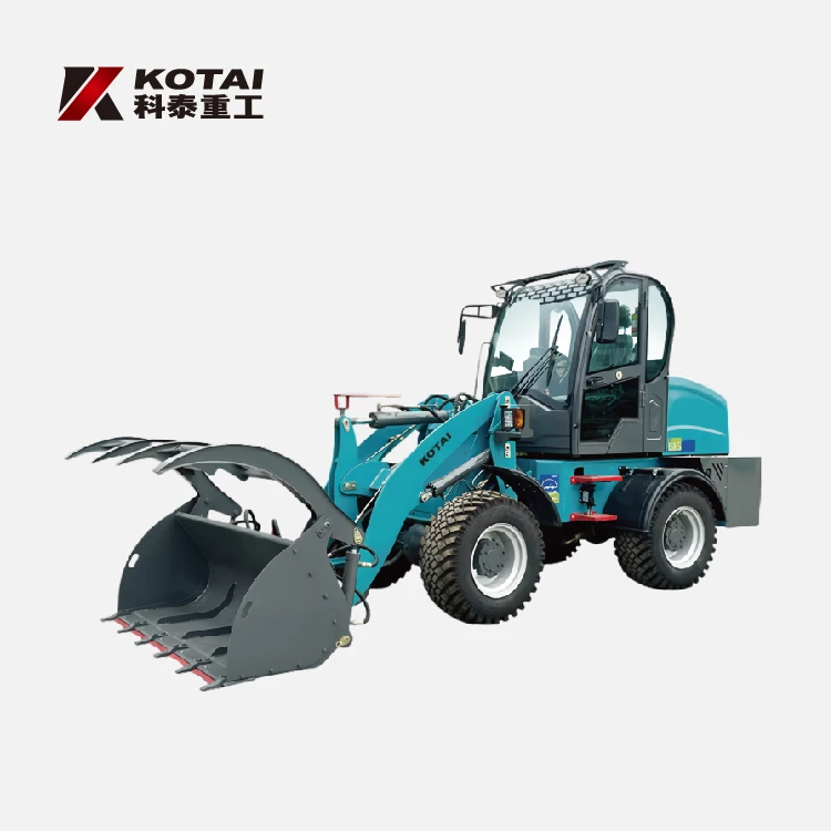 KE615 4.7 Ton Mini Wheel Loader with New Energy Electric Machine Hot Selling Mini Loader Attachments Premium Mini Wheel Loader