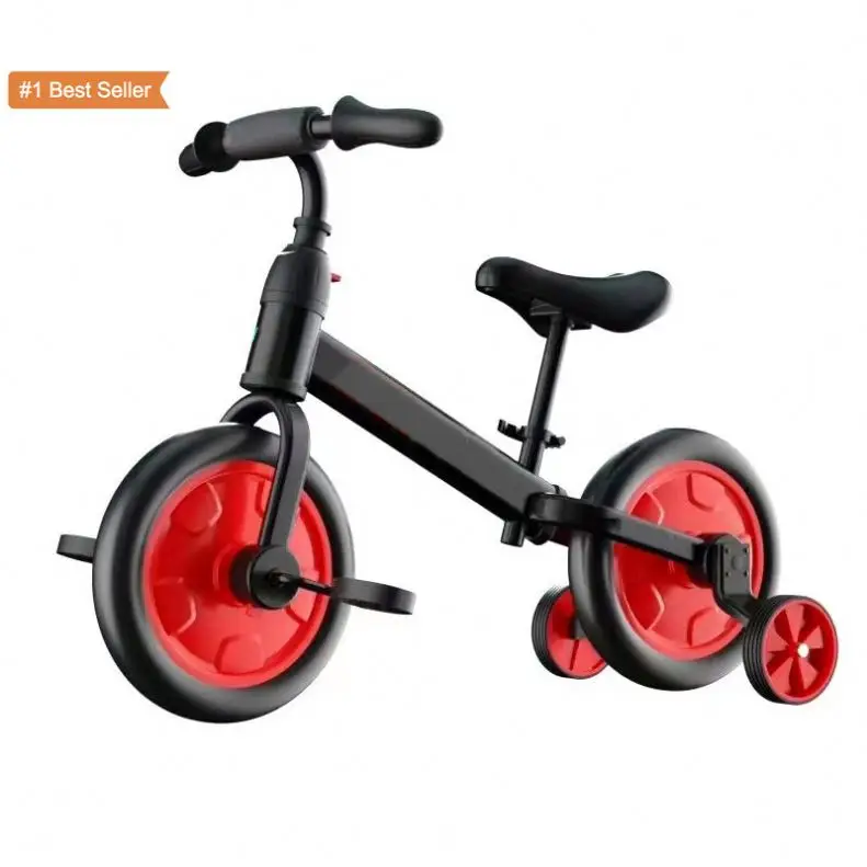 Istaride Wholesale Baby Pedal Tricycle Multifunction Ride On Car Kids Bike Dandysowy Kon 4 In 1 Children Balance Tricycle