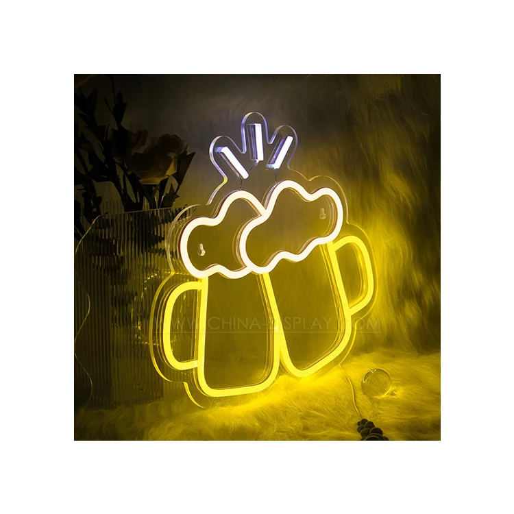 Free Drop Shipping Eye-Catching Letter Words Illuminated Advertising Store Logo Led Sign Wholesale Dtf Neon Printer for Home Bar