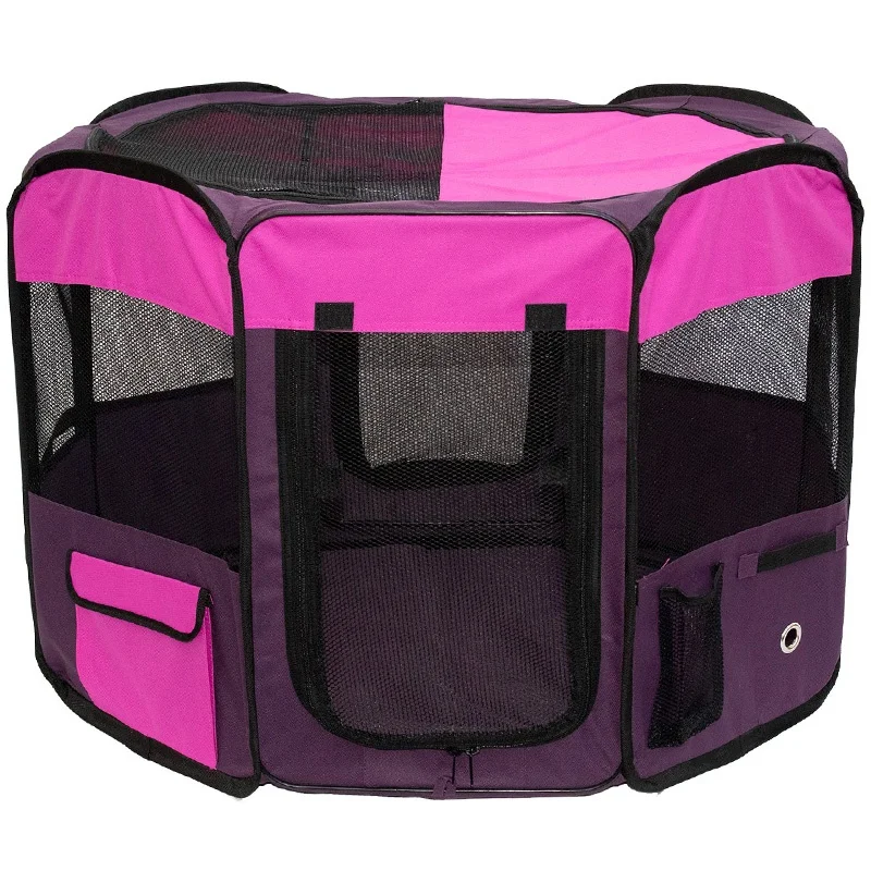 Portable Dog and Cat Playpen Pop up Playpen