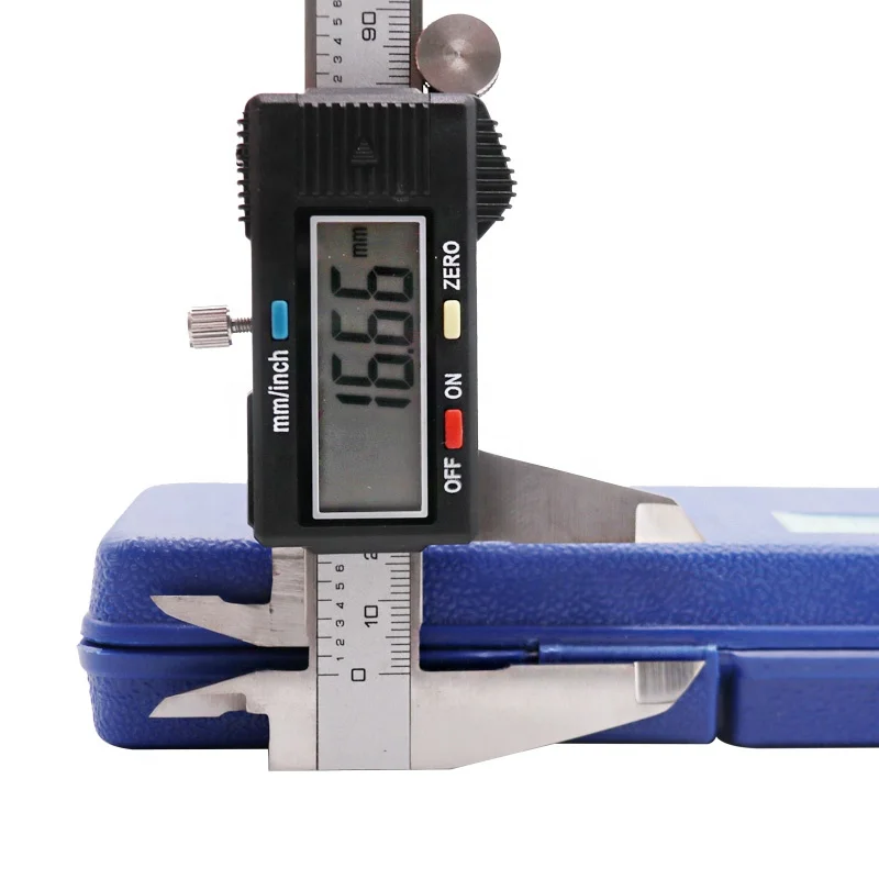 Stainless Steel Electronic Digital Vernier Caliper  0-150mm high strength plastic caliper measuring tool inside and outside diam