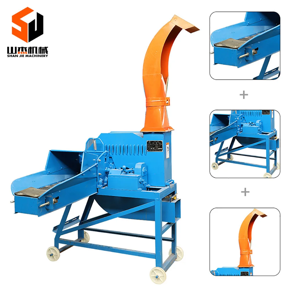 Farm Machinery Silage Making Hay Cutting Machine Forage Chopper