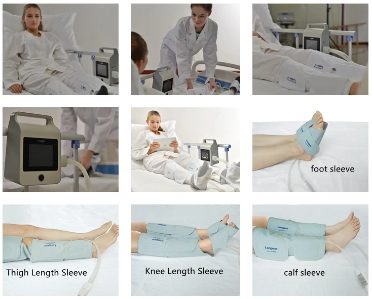 DVT Pump System Inflatable Compression for Legs Recovery