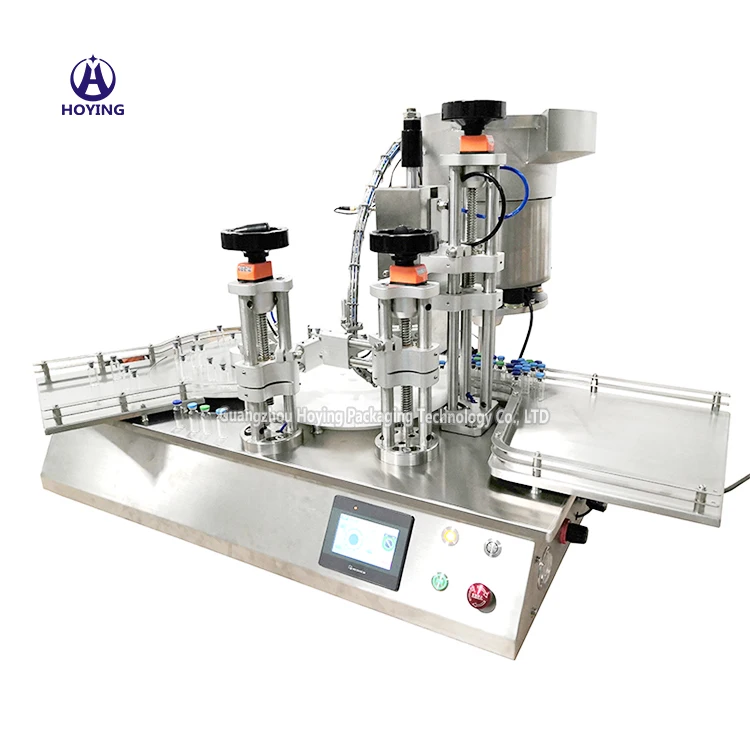 Piston/rotor lobe pump pasty automatic 30ml bottle fruit jam honey mini glass jar rotary filling capping machine