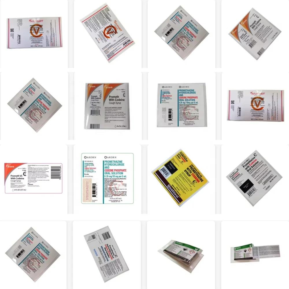 16oz Amber Pet Cough Syrup Plastic Arch Modern Square Seal Medicine Bottle with Crc Lid and qr Code in stock