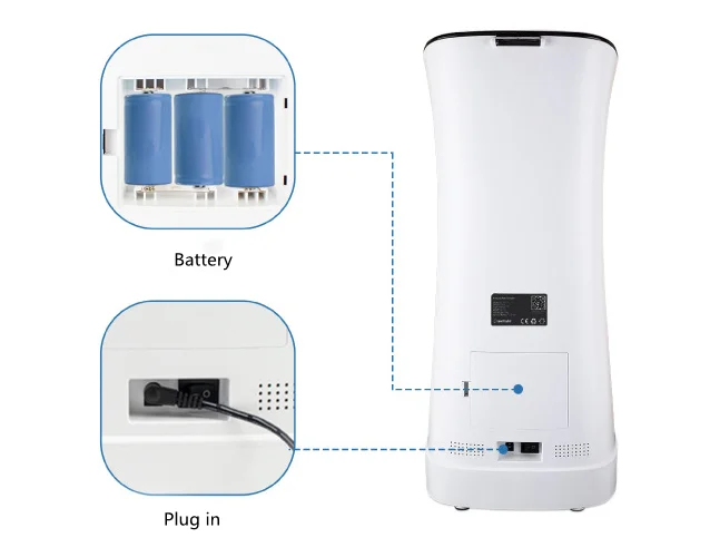 New Smart Pet Feeders Wifi Connect Remote Operate pet feeder automatic Cat Dog Feeder