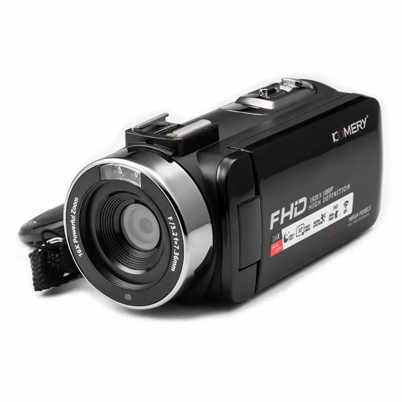 Цифровая камера ночного видения 4K цифровая Wi-Fi HD DV внешний микрофон широкоугольный