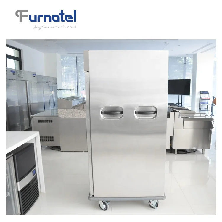 Commercial  Insulated Heated Food Holding Cabinet 11 Layer Food Warmer with Solid Stainless Steel Door