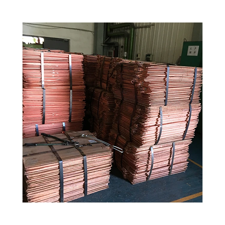 Hot Selling Sheets 12mm Thick 4X8 Price Copper Sheet 99.99%, cathode copper 99.99 manufacturer