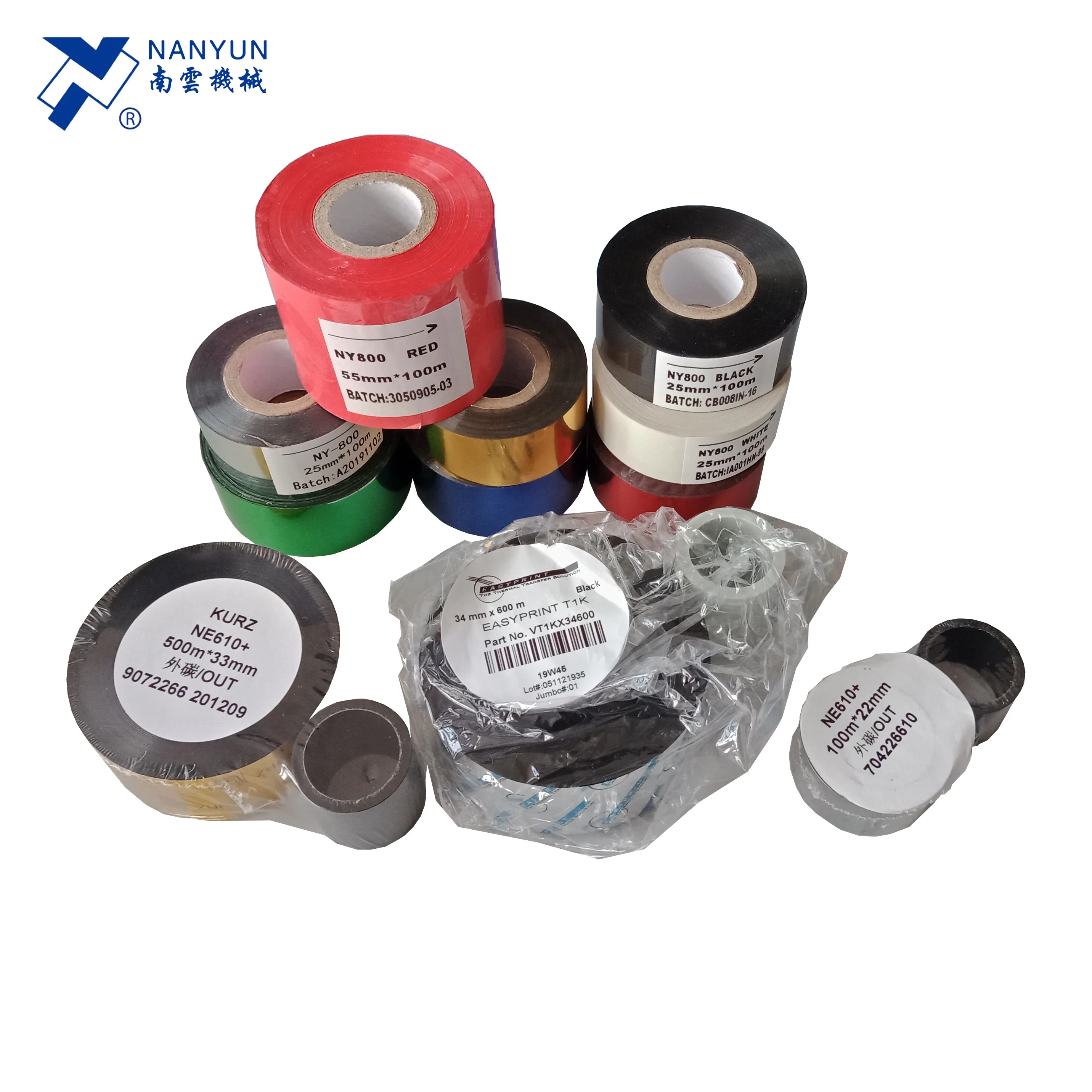 Factory Direct Sales Expiry Date Printing Digital Hot Stamping Foil For Plastic Film
