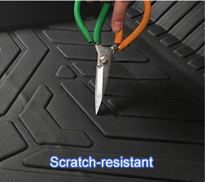 All Weather 3D TPE Car Mat Factory price healthy material XPE car floor liners odorless Rubber 3D Car Mat for PEUGEOT RIFTER