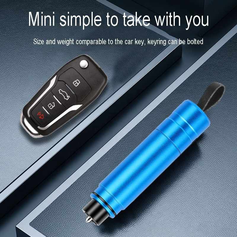 Car window breaker Portable window cone lifesaving pressing self-rescue escape device