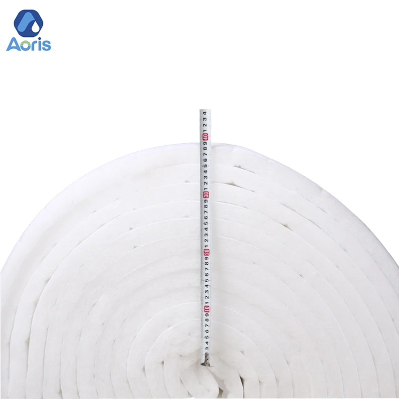 600G Synthetic filter media F5/EU5 air filter cotton paint booth ceiling filter