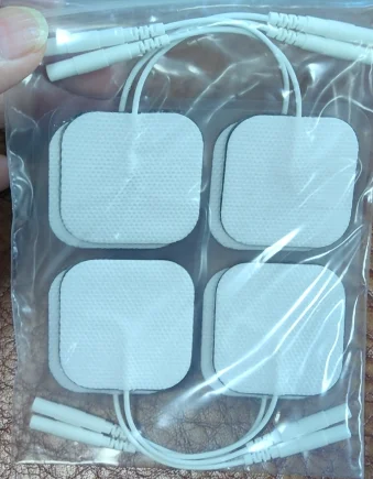 TENS/EMS electrode pads Muscle Stimulator  Strong Adhesive Electrode Pad fabrics electrode pad
