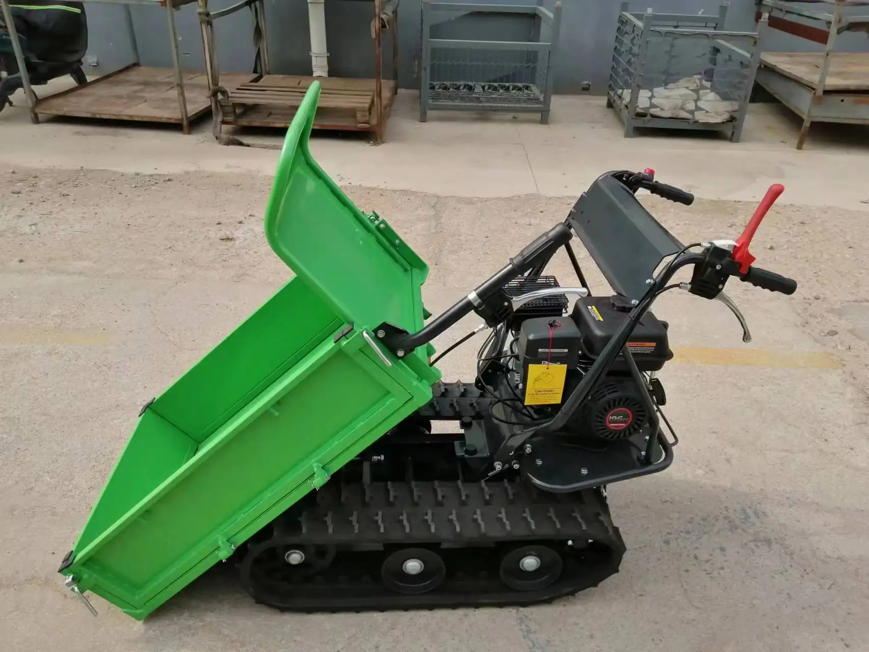 Highlift dumper truck