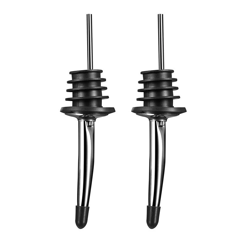 Top seller wholesale hot cheap custom stainless steel whiskey water liquor oil bottle wine aerator pourer and stopper with lid