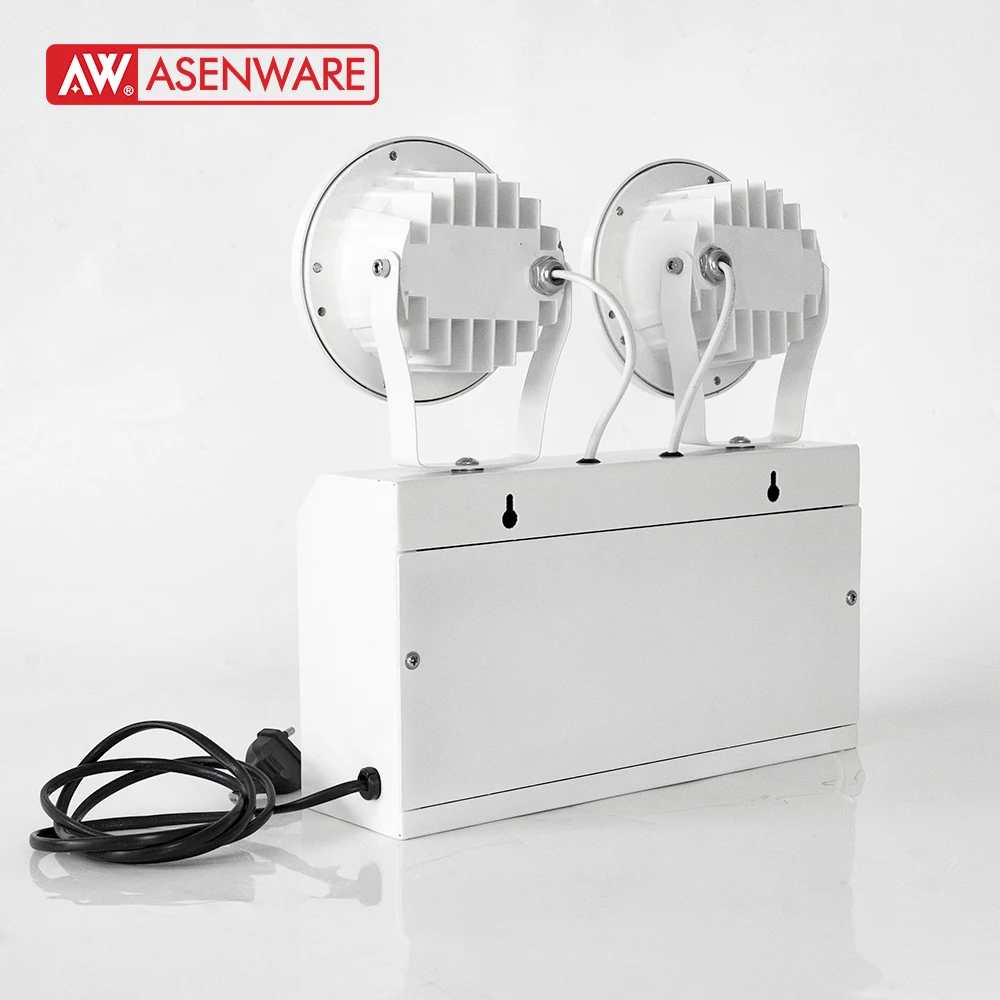 Illuminate With Confidence Twin-Spot Emergency Light With High Brightness Available With 3h Duration Time