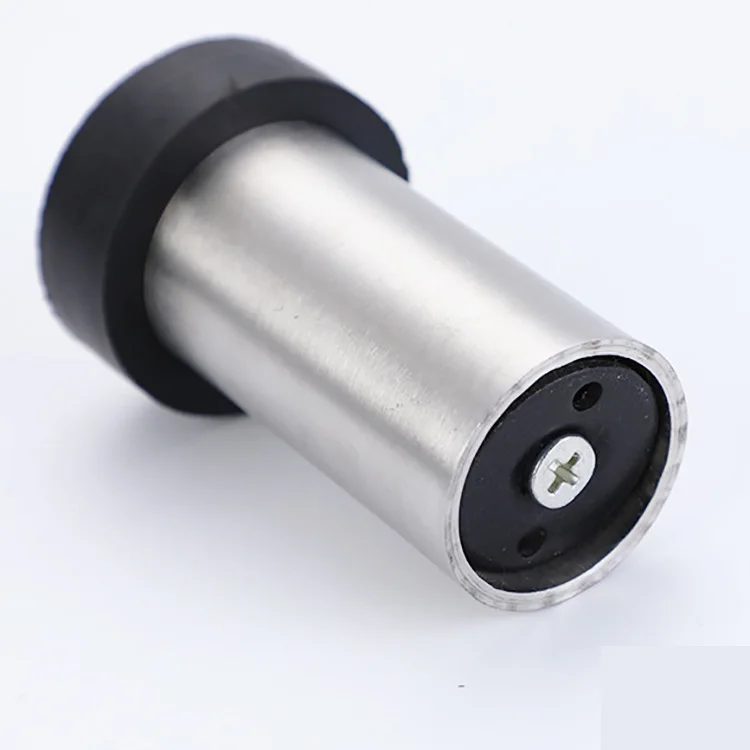 201SS настенный ограничитель двери из нержавеющей стали, популярная резиновая дверная пробка 46 см для спальни