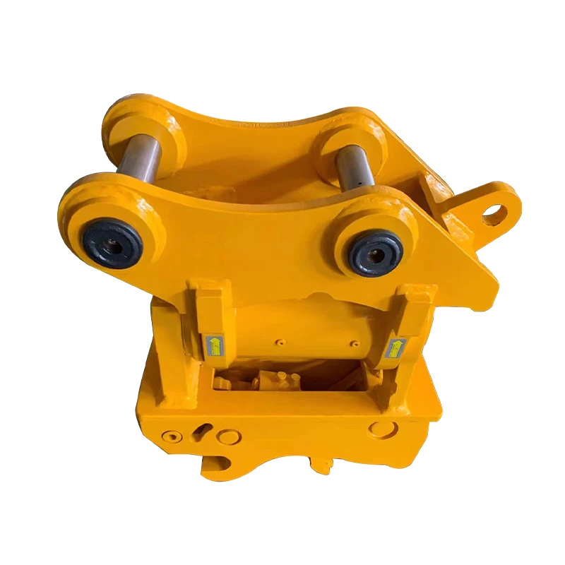 The excavator is equipped with hydraulic wrist rotary quick connector hook machine hook machine front universal fast connection