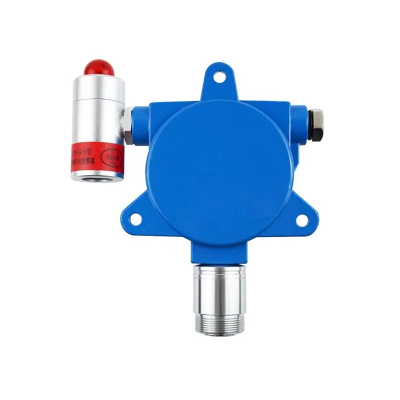 Waterproof 6000ppm Combined Multi-Gas Detection Device Wall-Mounted Tvoc Vocs H2O2 Gas Leak Alarm For Soil