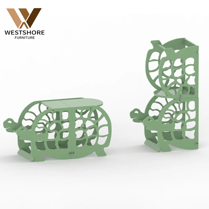 Wooden Learning Tower Manufacturer Montessori Practice Adjustable Height Stool Kids Foldable Learning Helper Tower