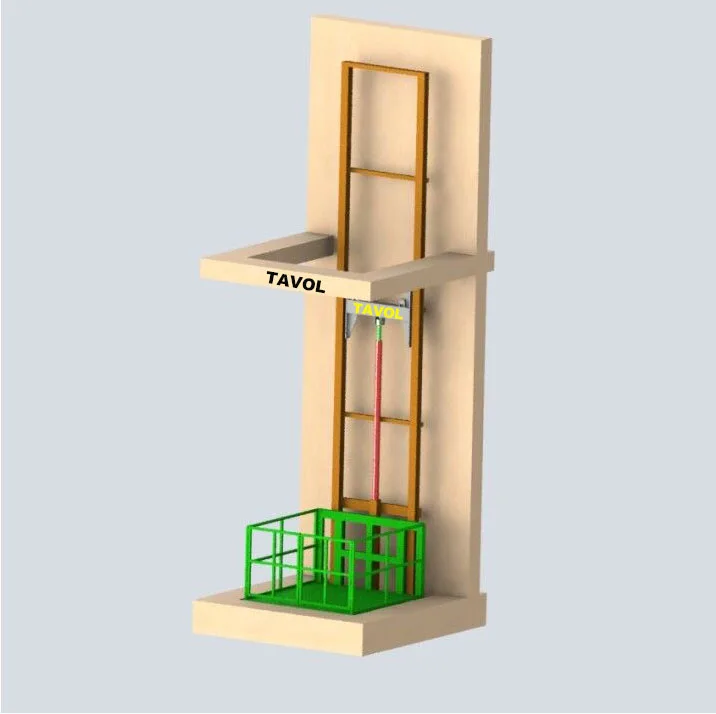 Warehouse Vertical Hydraulic 6m Cargo Elevator/ Goods Lift