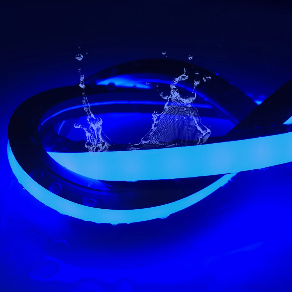 Swimming Pool IP68 Led Neon Flex 24v Pink Purple Color Light