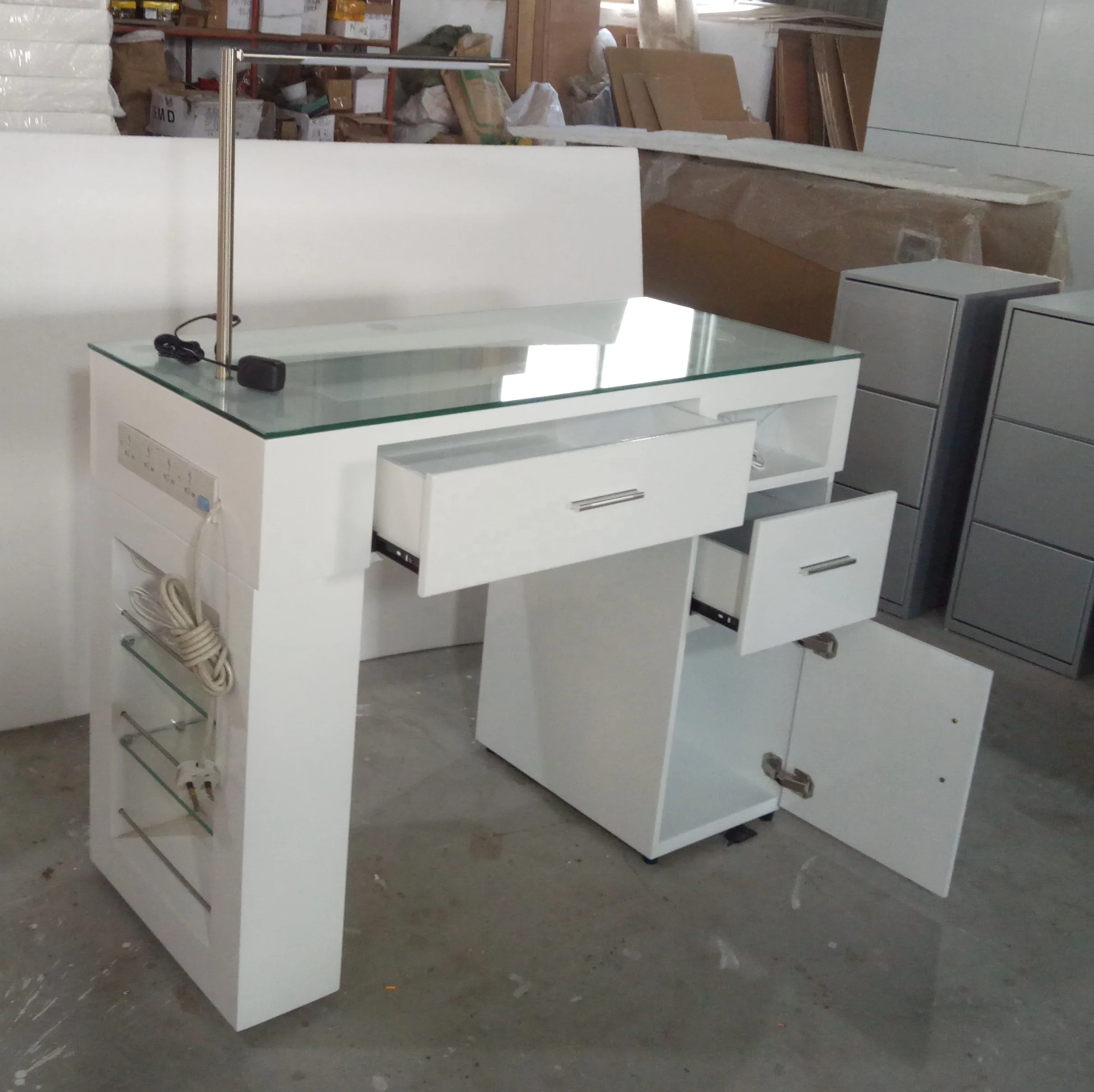 Beauty nail table manicure desk