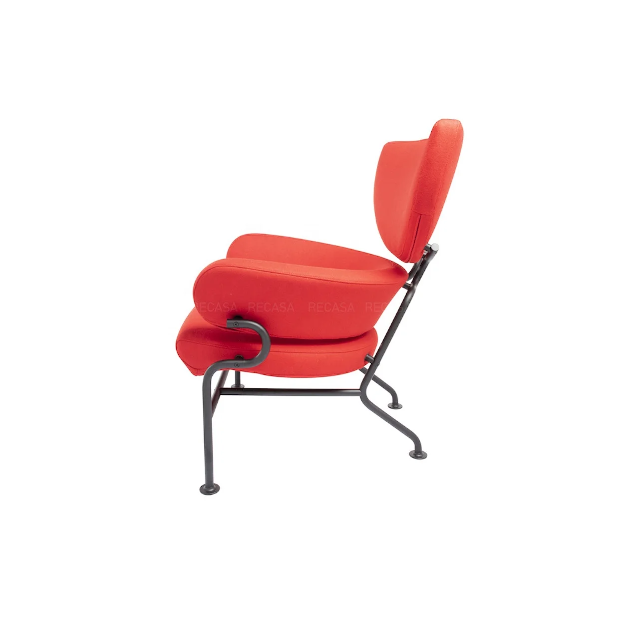 Mongolian Lamb Fur Armchair Sheepskin Leather Fabric Upholstery Metal Leg Cafe Library Swivel Armchair Sofa Single Seat Chair