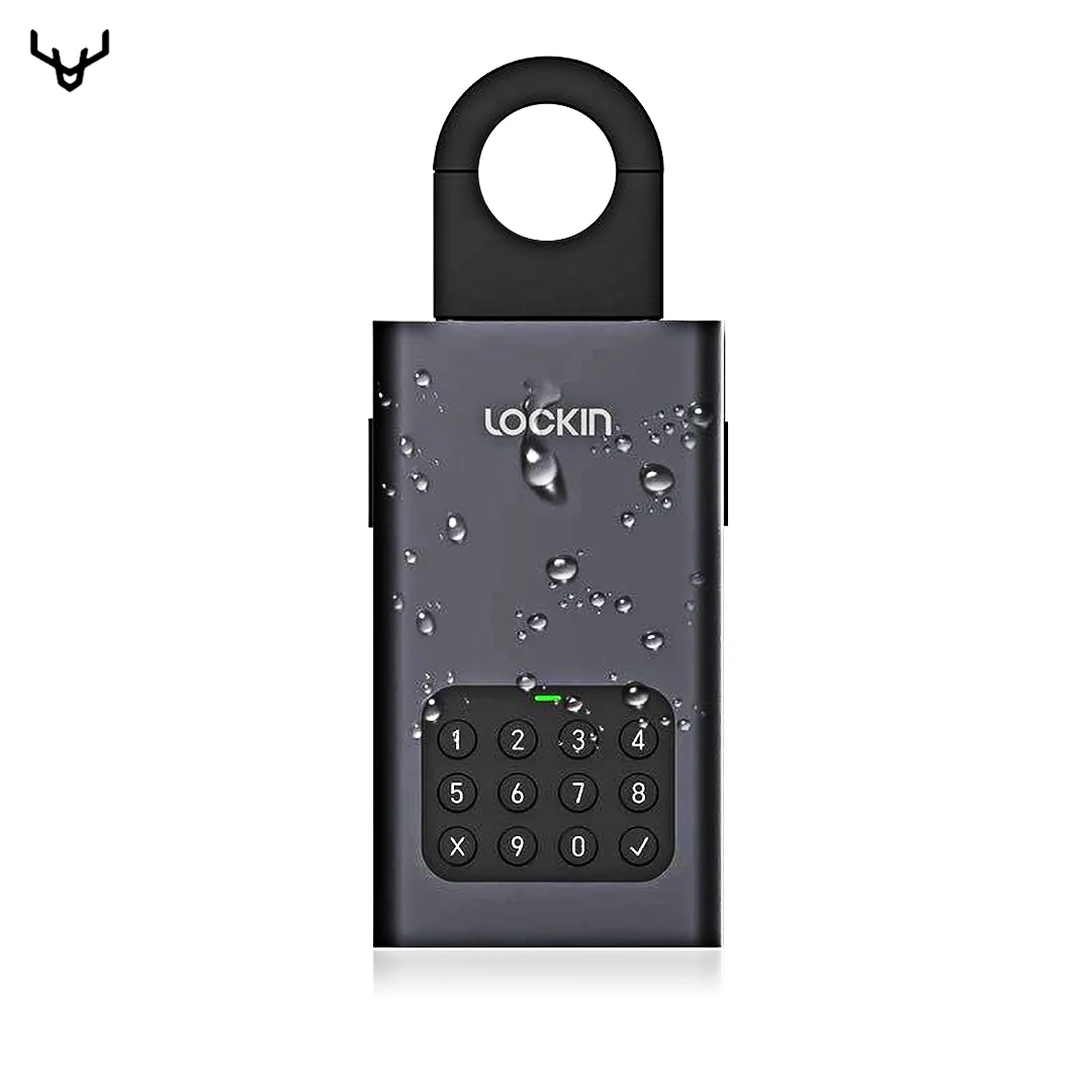 Xiaomi Lockin Smart Key Storage Lock Box BT Wireless Password Key Safe Alloy BOX IPX5 Waterproof For tuya APP Remote Control