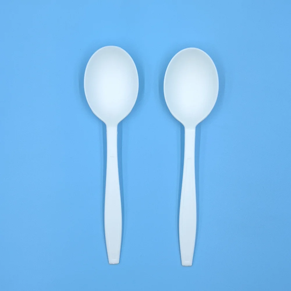 100% Biodegradable And Compostable Tableware Set Wrapped Knife Fork Flatware Sets