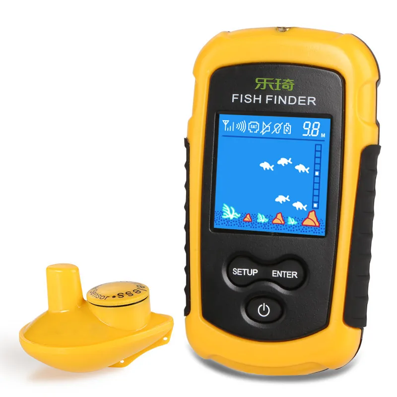 Lucky fish finder wireless fishfinder Colorful Screen  fish finder sonar for all fishing types