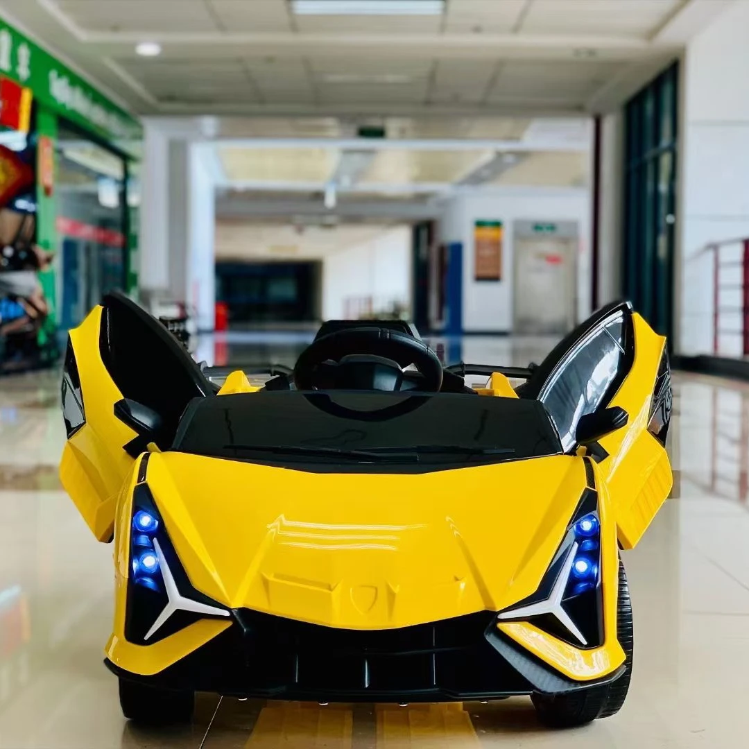 ride on car kids electric tractor 48v with battery for children kids female with Double Scissors Doors