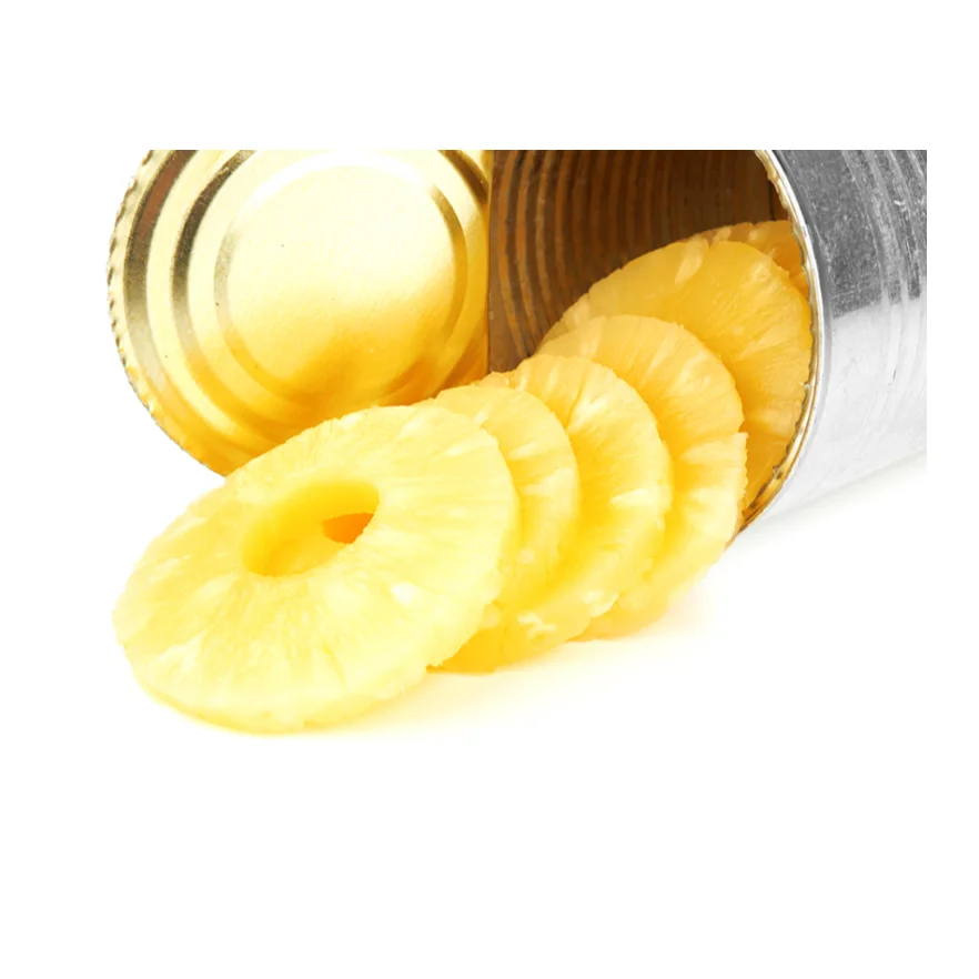 Factory Price High Quality Canned Pineapple Tidbits Chunk Small Pieces Pineapple with Light Syrup for Sale