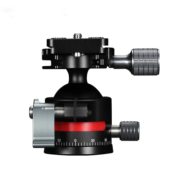 Aluminum Professional Camera Tripod Ball Head Tripod Panoramic Head Ballhead