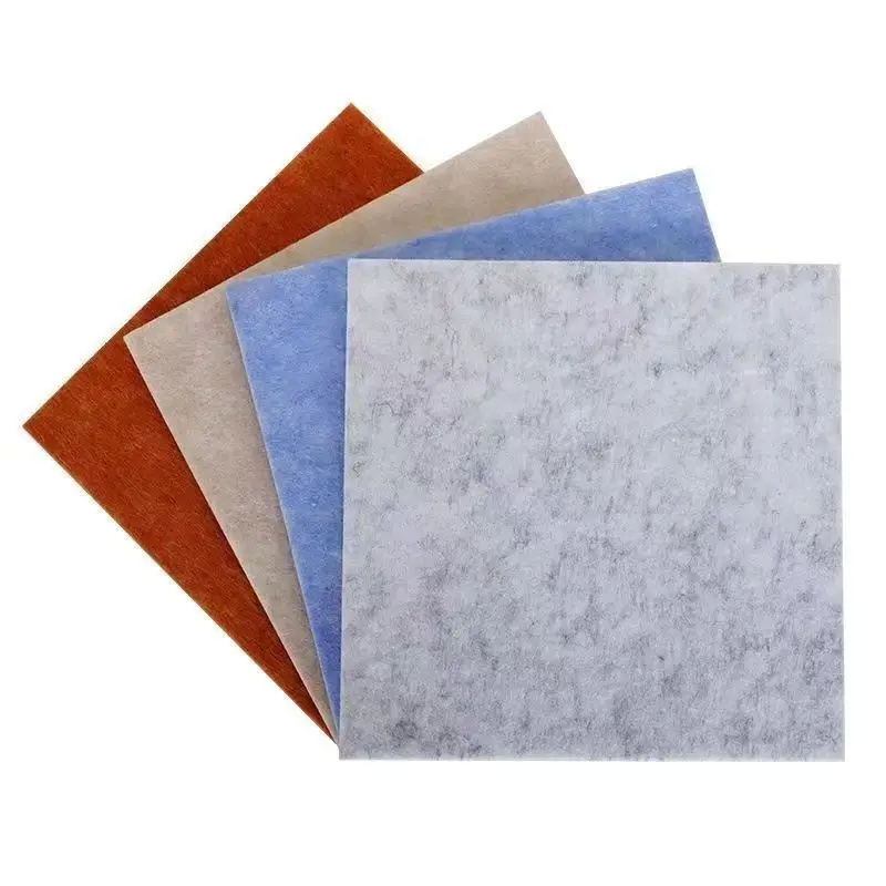 100% Recycle PET Acoustic Panels sound absorbing Material Polyester Felt Acoustic panels