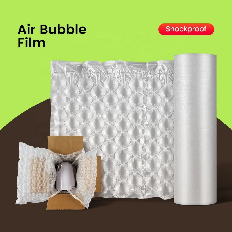 E-commerce Protective Cushioning Packaging Film Roll 300m/roll Air Bubble