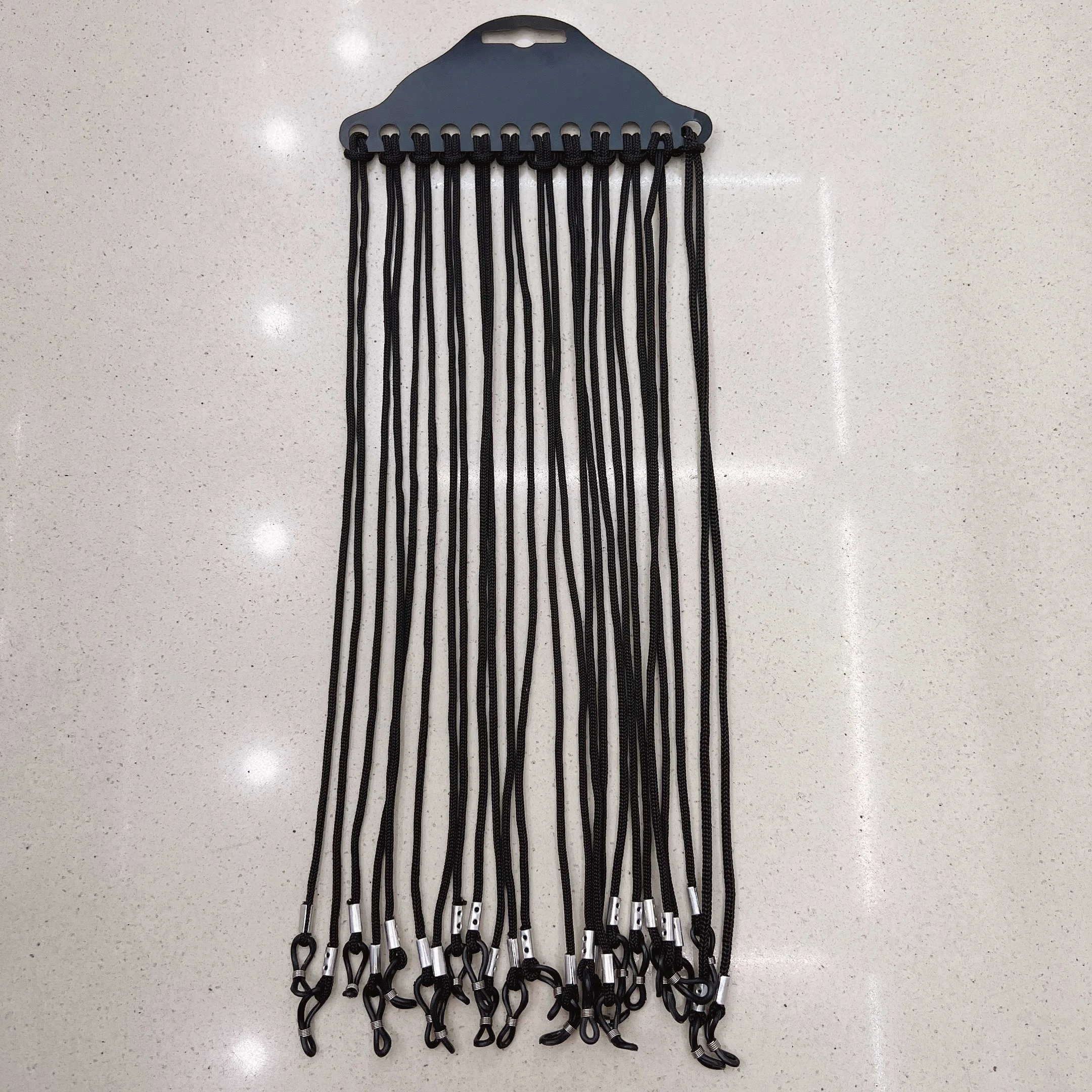 A dozen China Factory Wholesale Eyewear Cord Black Cheap Nylon Glasses Rope