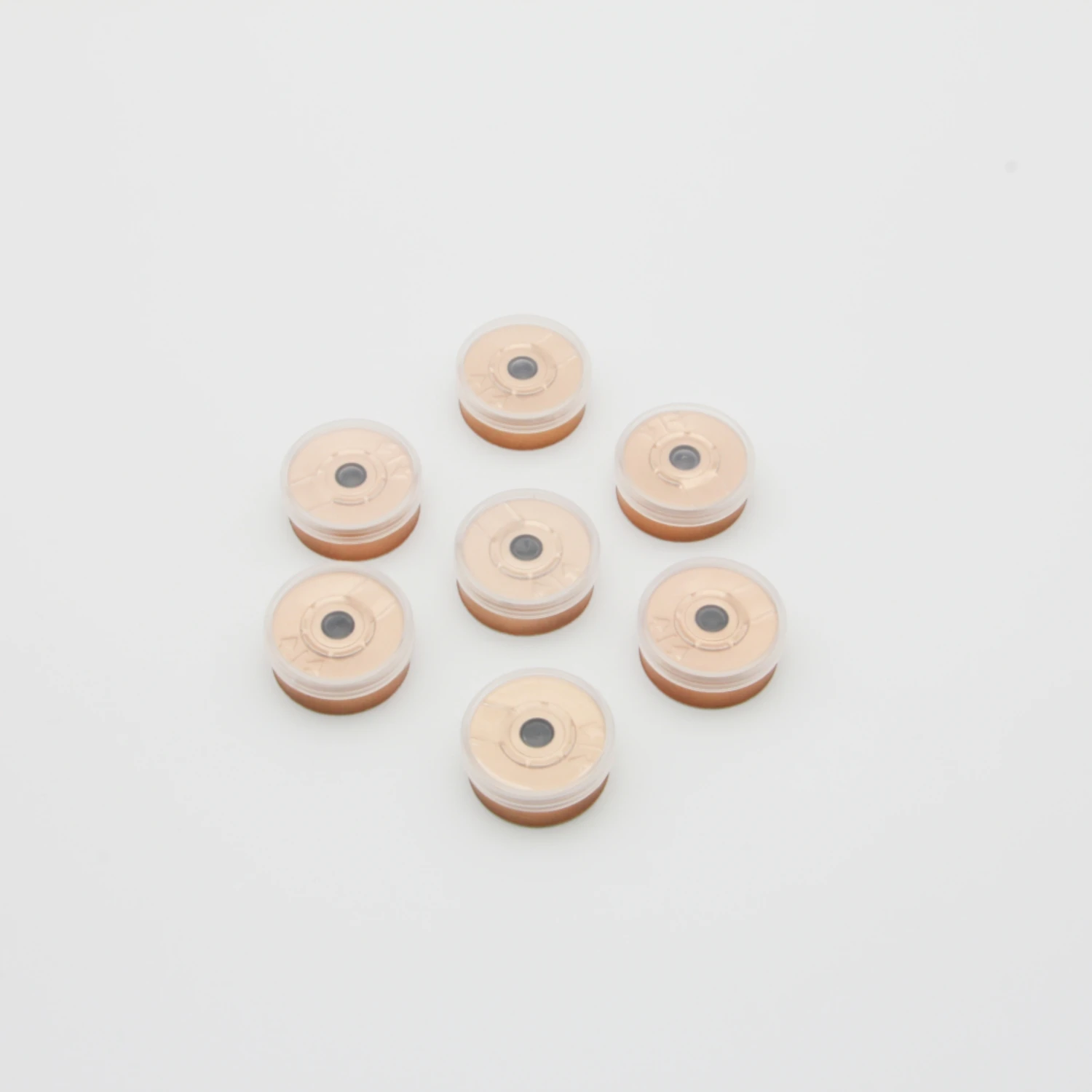 20mm tear off aluminium plastic vials caps