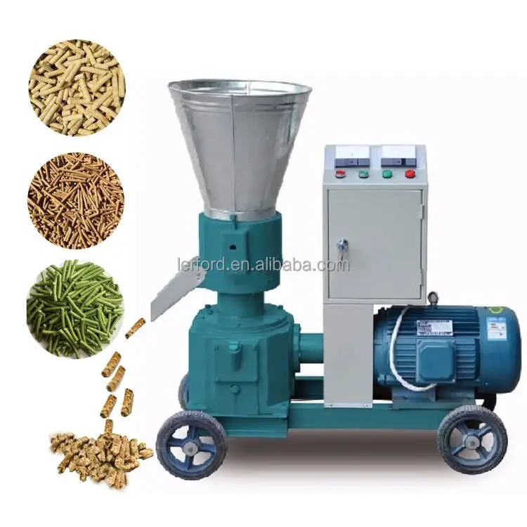 Animal poultry fish pig cattle cow sheep chicken feed pellet mill making machine small feed pellet machine Malaysia for sale