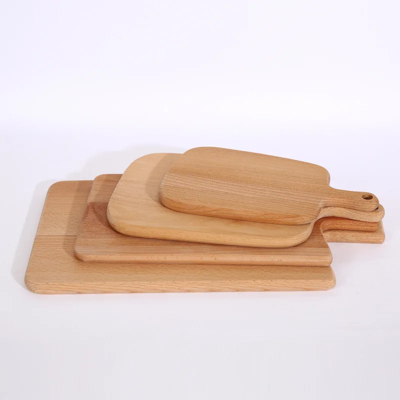  P778 Household Boards Japanese sushi Pizza tray Western Bread plate Beech Board Wood chopping
