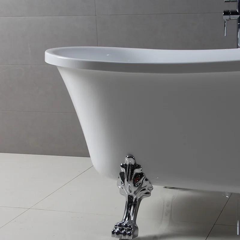 WTM-02550 горячая Распродажа в США современный дизайн отдельно стоящая мочалка винтажная Ванна
