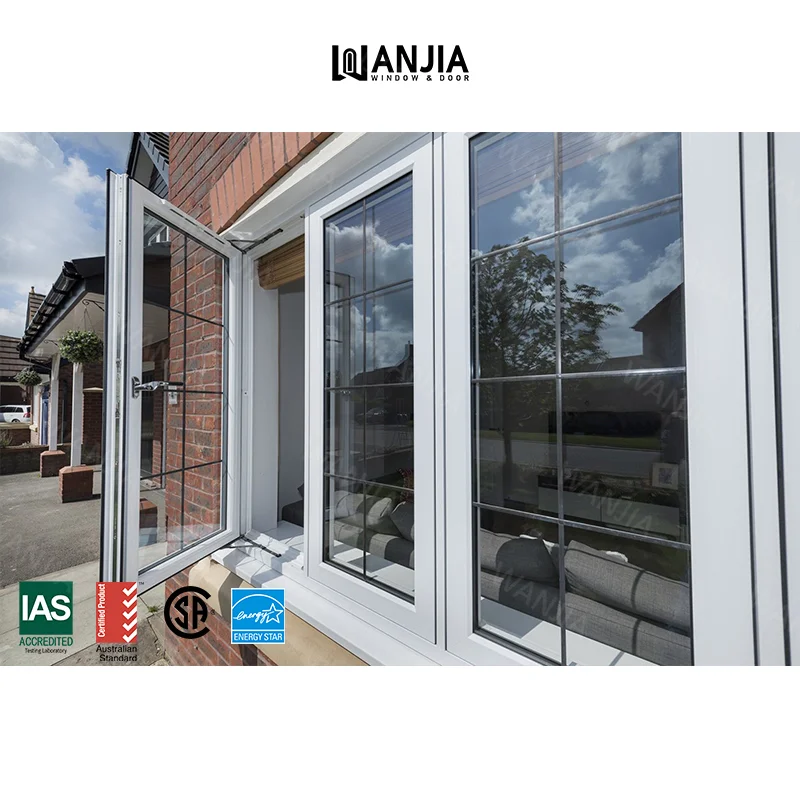 High Quality Supplier Double Glazed Windows Living Room Interior Aluminum Windows Factory Direct Modern Casement Windows