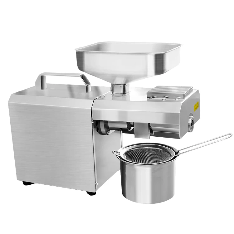 Mini Electric Home Use  Oil Making Machine Automatic Seeds Oil Extracting Machine Refinery Equipment for Kitchen
